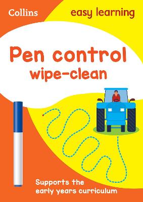 钢笔控制年龄3-5岁擦拭清洁活动手册:理想的家庭学习