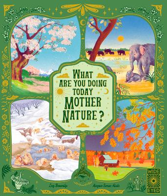大自然母亲，你今天在做什么?:一年中每个月都有48个自然故事环游世界