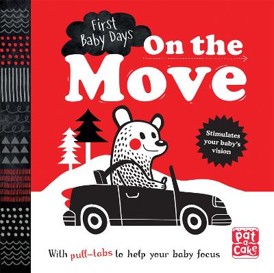 第一个婴儿的日子:在移动:一个拉标签板书，帮助您的宝宝集中注意力