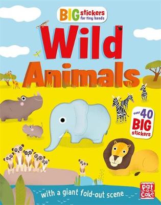 小手的大贴纸:野生动物:有场景，活动和一个巨大的折叠图片