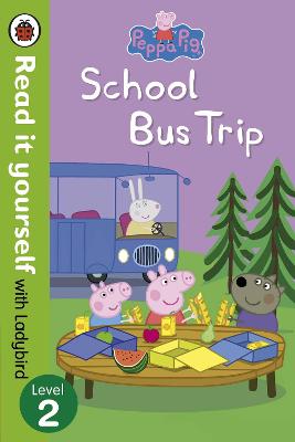 玩《粉红猪小妹》:校车旅行——读自己瓢虫:2级
