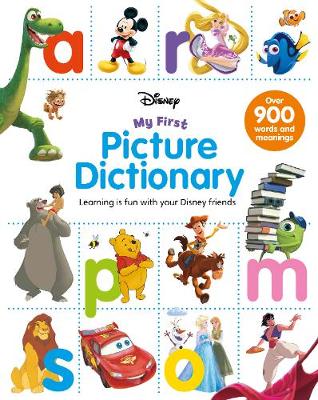 迪士尼我的第一本图片词典:和你的迪士尼朋友一起学习很有趣
