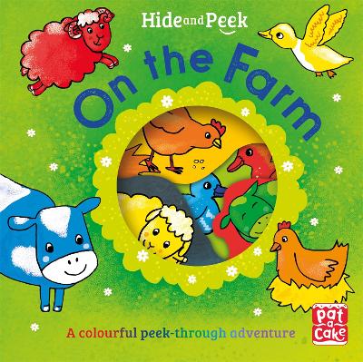 隐藏和窥视:在农场:一个彩色的窥视冒险板书