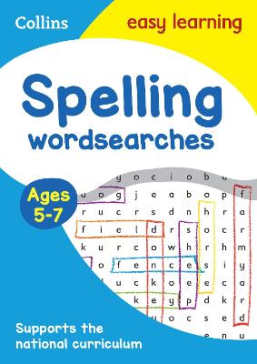 拼写单词搜索年龄5 - 7:适合回家学习