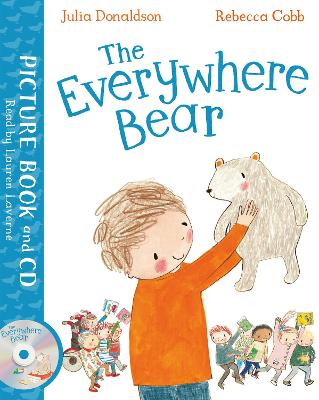 无处不在的熊:书和CD包