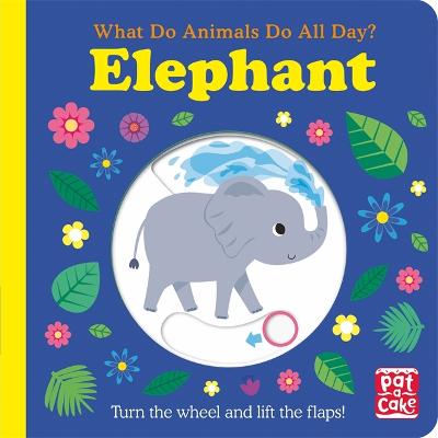 动物们整天都在做什么?大象:举起翻页书