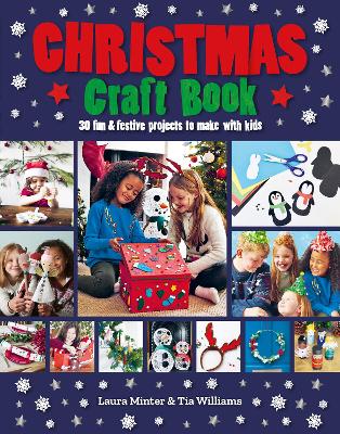 圣诞手工书:30个有趣的节日项目，与孩子一起制作