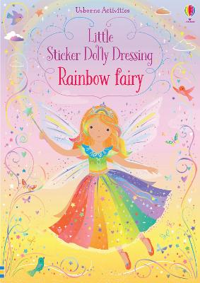 小贴纸多莉穿着彩虹仙子