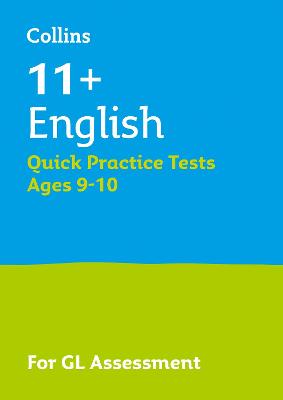 11+ 9-10岁(5年级)英语快速练习测试:用于Gl评估测试